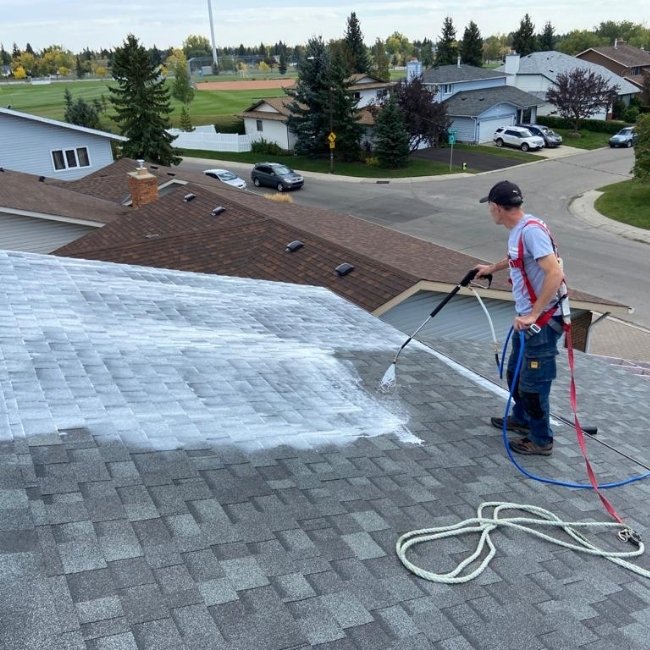 New calgary roof rejuvenation project.